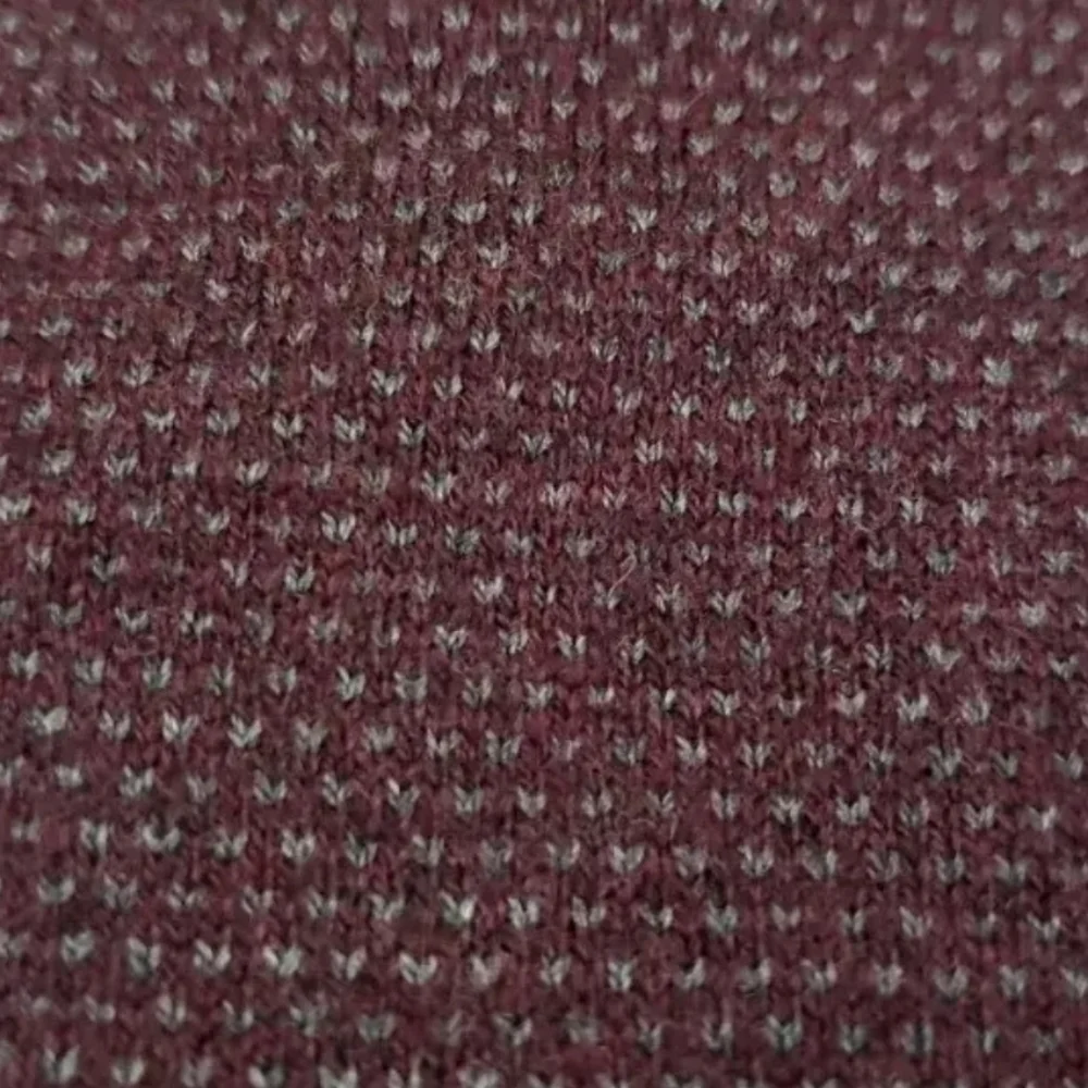 Nordstrom Men Shop Wool Blend Burgundy Birds Eye Crewneck Sweater Men XL NWOT